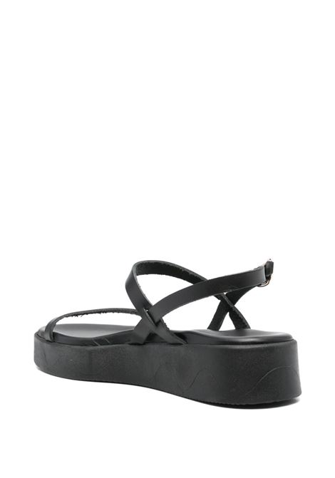 Sandali con suola rialzata in nero di Ancient Greek Sandals - donna ANCIENT GREEK SANDALS | 119851051BLK